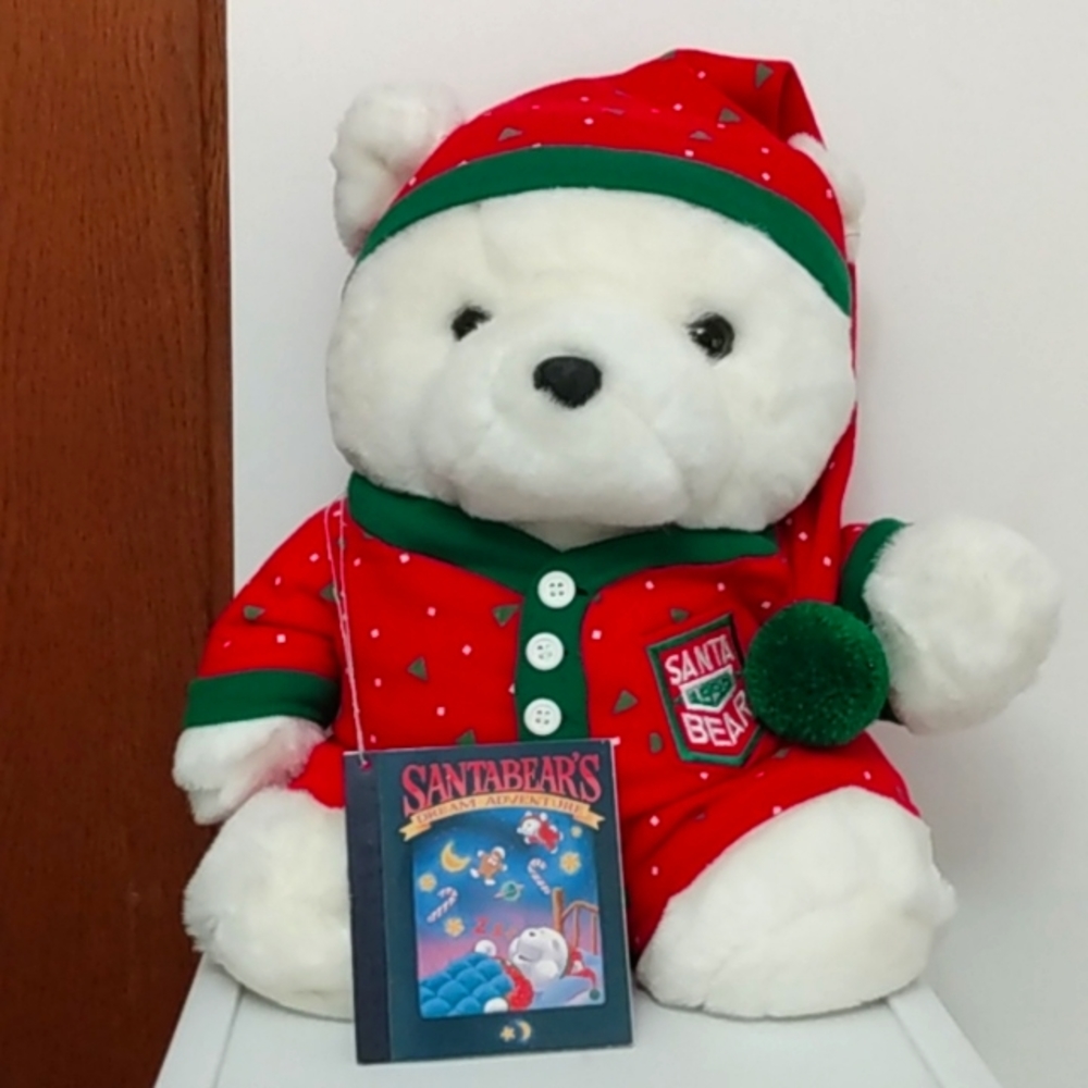 Vintage Collectible 1990 Dayton Hudson Santa Bear